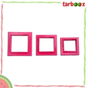 Double Sided Cookie Cutter 3Pcs - Square online in pakistan